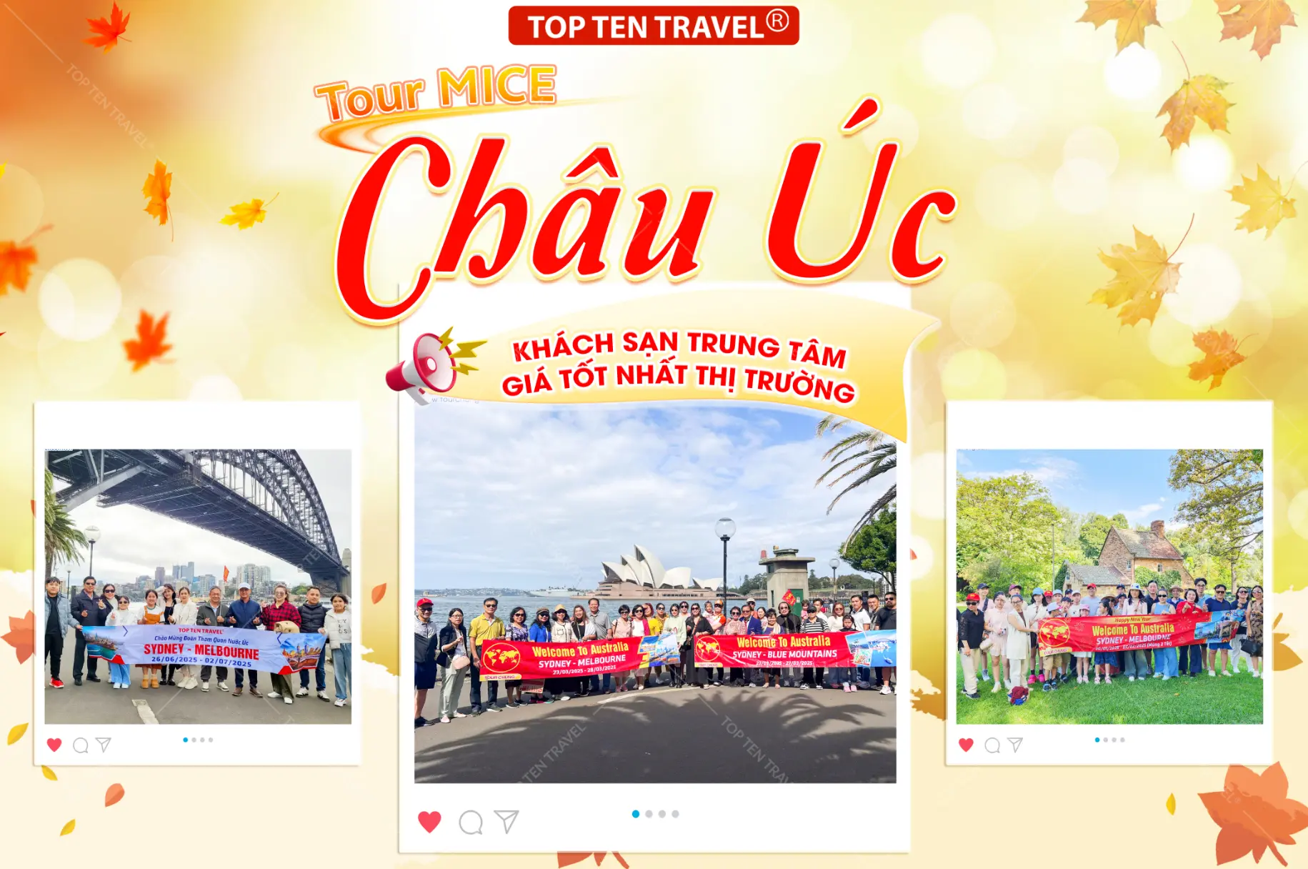 Tour Mice Châu Úc