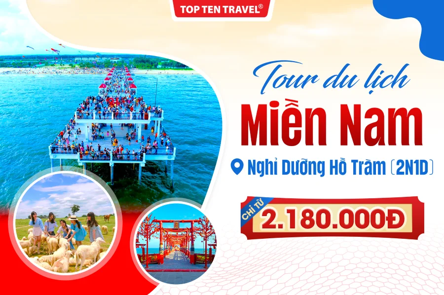 Tour Du Lịch Nghỉ Dưỡng Hồ Tràm 2N1D